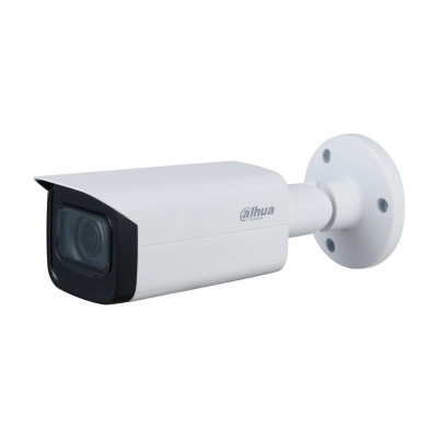 Dahua hac-hfw2802tu-z-a - cámara bullet 4k starlight 8 megapíxeles lente motorizado 2.7 mm–13.5 mm 0.001 lux color wdr real 120db ir 80 mts micrófono integrado + 1 canal de audio ip67