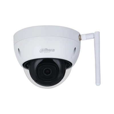 Dahua ipc-hdbw1230de-sw - camara ip domo wifi de 2 megapixeles  lente de 2.8 mm 100 grados de apertura ir de 30 metros ranura para microsd ip67 antivandalica ik10 detección de humanos smd hasta 80 metros de alcance en area abierta