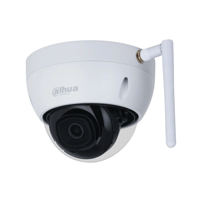 Dahua ipc-hdbw1230de-sw - camara ip domo wifi de 2 megapixeles  lente de 2.8 mm 100 grados de apertura ir de 30 metros ranura para microsd ip67 antivandalica ik10 detección de humanos smd hasta 80 metros de alcance en area abierta