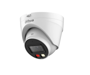 Cámara ip dahua dh-ipc-hdw1239vp-a-il-0280b- cámara ip domo de 2mp  iluminador dual detección humana smd micrófono incorporado lente 2.8 mm led 30m ir 30m ip67 poe