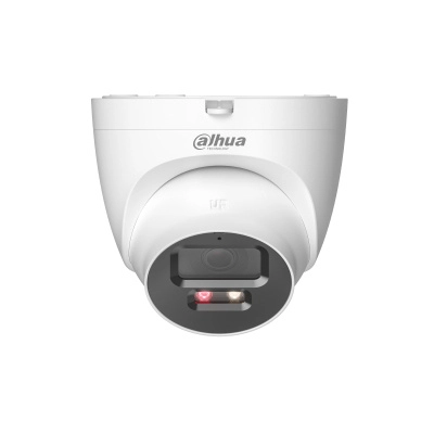 Dahua ipc-hdw2249t-s-pv - cámara domo ip de 2mp iluminador dual inteligente lente 2.8 disuasión activa smd plus protección perimetral incorpora micrófono y bocina led ir incorporado y luz cálida 30m poe ip67 ik10 antivandálica ranura micro sd.