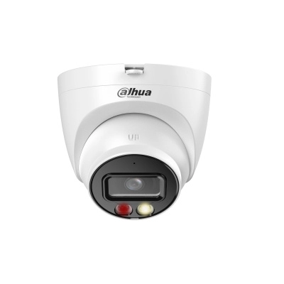 Dahua dh-ipc-hdw2649tp-s-il - cámara ip domo de 6 megapixeles lente de 2.8mm 30 metros de iluminador dual inteligente+full color smd plus protección perimetral avanzada micrófono integrado ip67 ranura para microsd