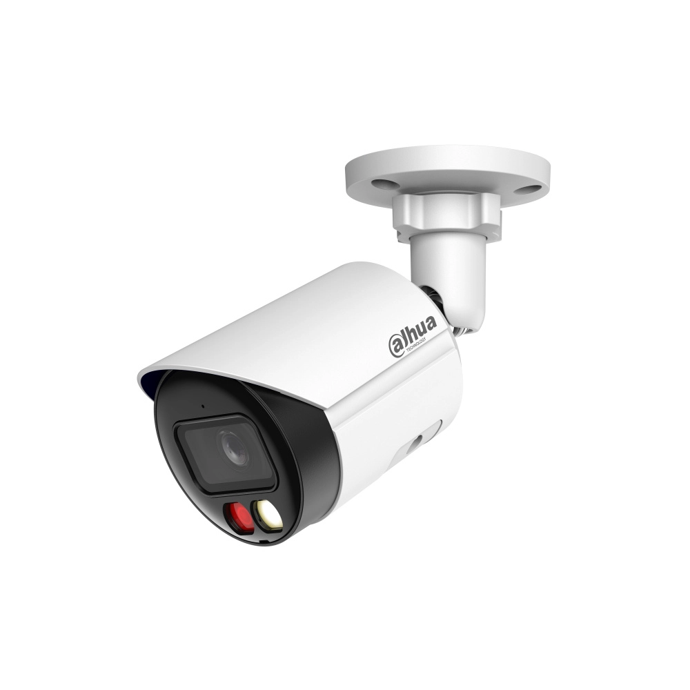 Dahua ipc-hfw2649sp-s-il - cámara ip bullet de 6 megapíxeles lente 2.8mm 112 grados de apertura wizsense 30 metros de ir y luz visiblemicrófono integrado ip67 poe ranura micro sd protección perimetral