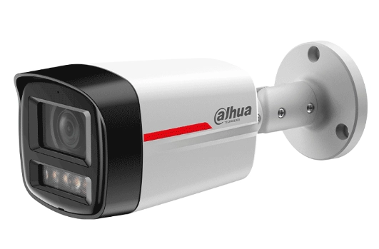 Dahua dh-ipc-hfw2649tl-s-pro cámara ip bullet de 6mp wizcolor wizsense lente 2.8mm smd plus protección perimetral ip67 poe ranura microsd