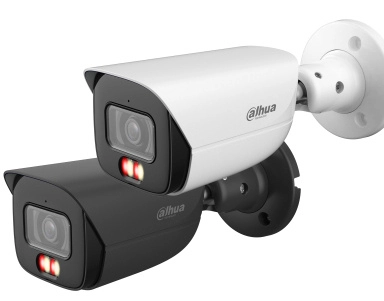 Dahua dh-ipc-hfw3449e-as-il - cámara ip bullet de 4 megapíxeles con iailuminador dual wizsense lente de 2.8mm 107 grados de apertura microfono integrado ir de 50 metros 1 e&s de alarmas y audio smd 4.0