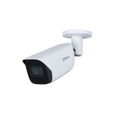Dahua ipc-hfw3841e-as-s2 - camara ip bullet de 8 megapixeles con ia wizsense lente de 2.8 mm 107 grados de apertura h.265+ microfono integrado 1 e&s de alarma y audio smd 4.0 wdr real quick pick ai ssa poe ip67
