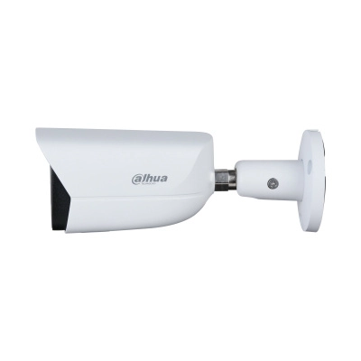 Dahua ipc-hfw3841e-as-s2 - camara ip bullet de 8 megapixeles con ia wizsense lente de 2.8 mm 107 grados de apertura h.265+ microfono integrado 1 e&s de alarma y audio smd 4.0 wdr real quick pick ai ssa poe ip67