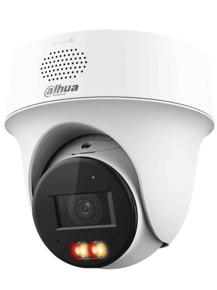 Dahua ipc-pt1439h-pv-0280b - cámara pt ip domo de 4 megapixeles  lente de 2.8 mm 30 metros de iluminación dual inteligente audio dos vías detección de humanos y vehículos protección perimetral disuasión activa poe ip66