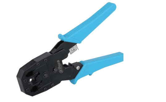 Dahua dh-pfm915 -pinzas para plegar (crimpar o ponchar) de conectores rj45 y rj11 multifuncional cortar y  pelar cable cuchilla  sk5 fabricada en acero a3 alta resistencia y durabilidad