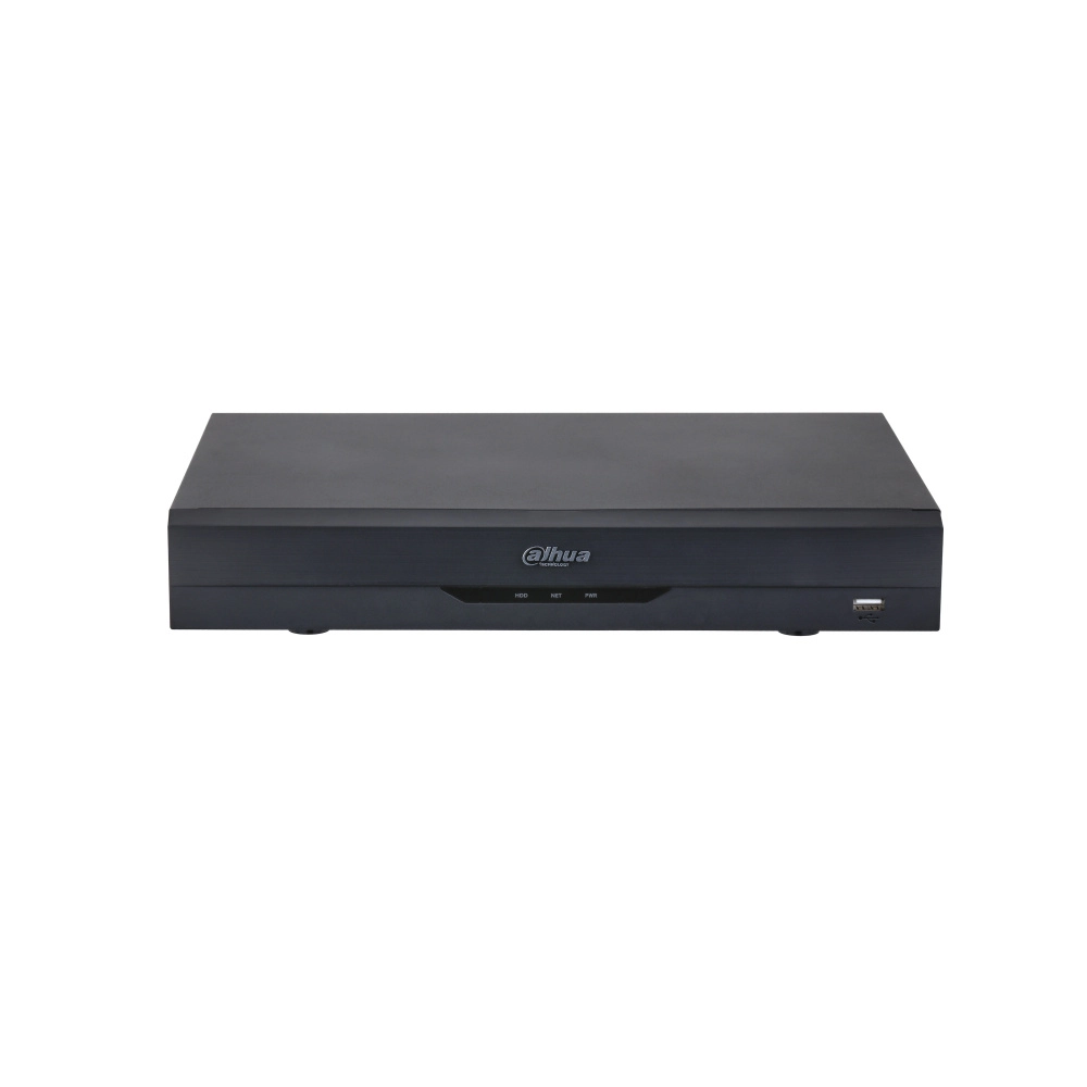 Dahua xvr5116he-4kl-i3 - dvr 16 canales 4k con ia, wizsense, h.265+, 16 canales + 16 ip (32 ch máx.), reconocimiento facial, smd plus, protección perimetral, 16&3 e&s alarma, 1 puerto sata.