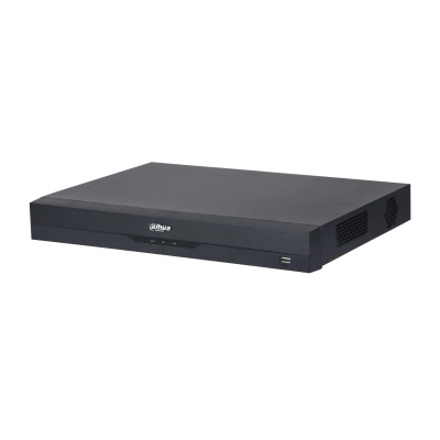 Dahua xvr5216an-4kl-i3 - dvr de 16 canales 4k wizsense ia h.265+ 2 bahías de disco duro 16 canales + 16 ip (hasta 32 ip) 2 canales de reconocimiento facial smd plus codificación ia  funciones iot&pos audio bidireccional