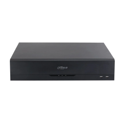 Dahua dh-xvr5816s-4kl-i3 - dvr de 16 canales 4k wizsense h.265+ ia 8 bahías de discos duros  + 16 canales ip hasta 32 canales ip 2 canales de reconocimiento facial smd plus codificación ia 16 entradas y 6 salidas de alarma