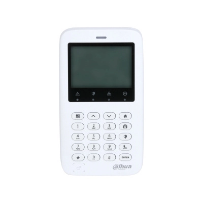Dahua dhi-ark50c-r teclado controlador de paneles arc9 y arc2 indicador de estatus de zona, armado y desarmado armado y desarmado con nip y tarjeta ic  múltiples funciones de cancelación, bypass, operaciones con relevadores