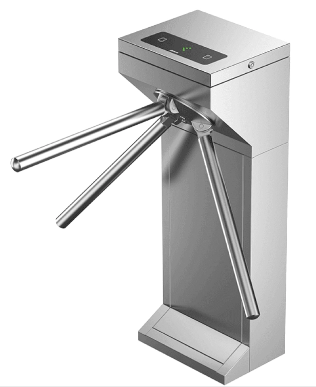 Dahua dhi-asgg100fl- torniquete bidireccional mcbf de 2 millones  fabricado en acero inoxidable sus304 contacto seco voltaje 110-240 vac compatible con cualquier control de acceso uso interior