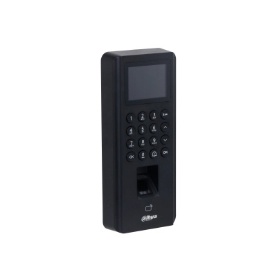 Dahua asi2212j-d - control de acceso de huella y tarjetas id (em) pantalla de 2.4 pulgadas comunicacion tcpip p2p soporte 5,000 usuarios tarjetas y passwords 3000 huellas 100,000 registros 128 periodos y dias festivos