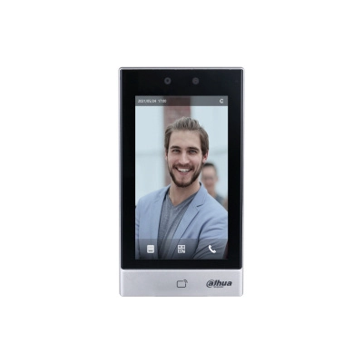 Dahua asi7213s-w - control de acceso con reconocimiento facial pantalla touch de 7 pulgadas mifare cámara de 2 mp conexión wifi 50,000 usuarios 50,00 rostros 100000 tarjetas 50,000 passwords 100,000 registros