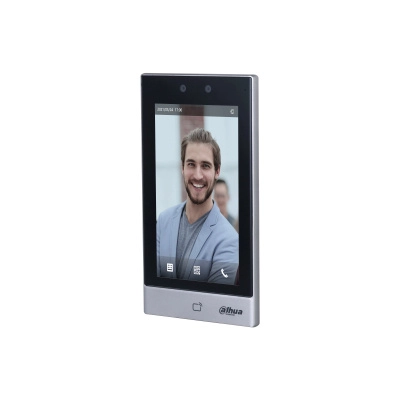 Dahua asi7213s-w - control de acceso con reconocimiento facial pantalla touch de 7 pulgadas mifare cámara de 2 mp conexión wifi 50,000 usuarios 50,00 rostros 100000 tarjetas 50,000 passwords 100,000 registros
