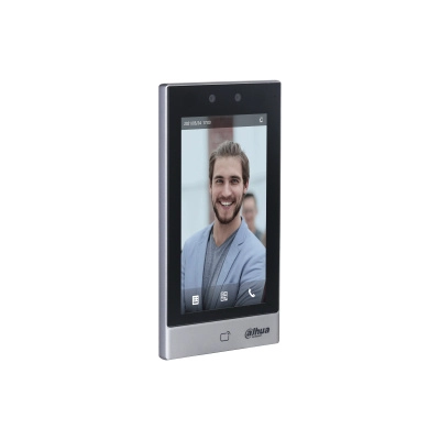 Dahua asi7213s-w - control de acceso con reconocimiento facial pantalla touch de 7 pulgadas mifare cámara de 2 mp conexión wifi 50,000 usuarios 50,00 rostros 100000 tarjetas 50,000 passwords 100,000 registros