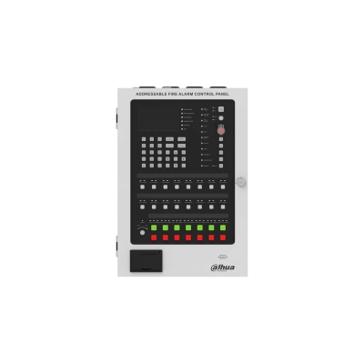 Dahua wisualarm hy-1022 - panel de detetección de incendio direccionable 254 dispositivos 2 hilos sin polaridad pantalla de 4.3