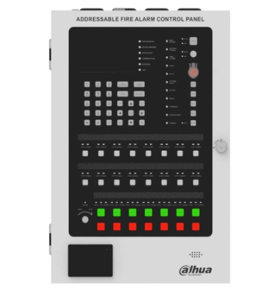 Dahua wisualarm dhi-hy-1025 - panel de detección de incendio direccionable, 500 dispositivos, cuenta con impresora, pantalla lcd 4.3