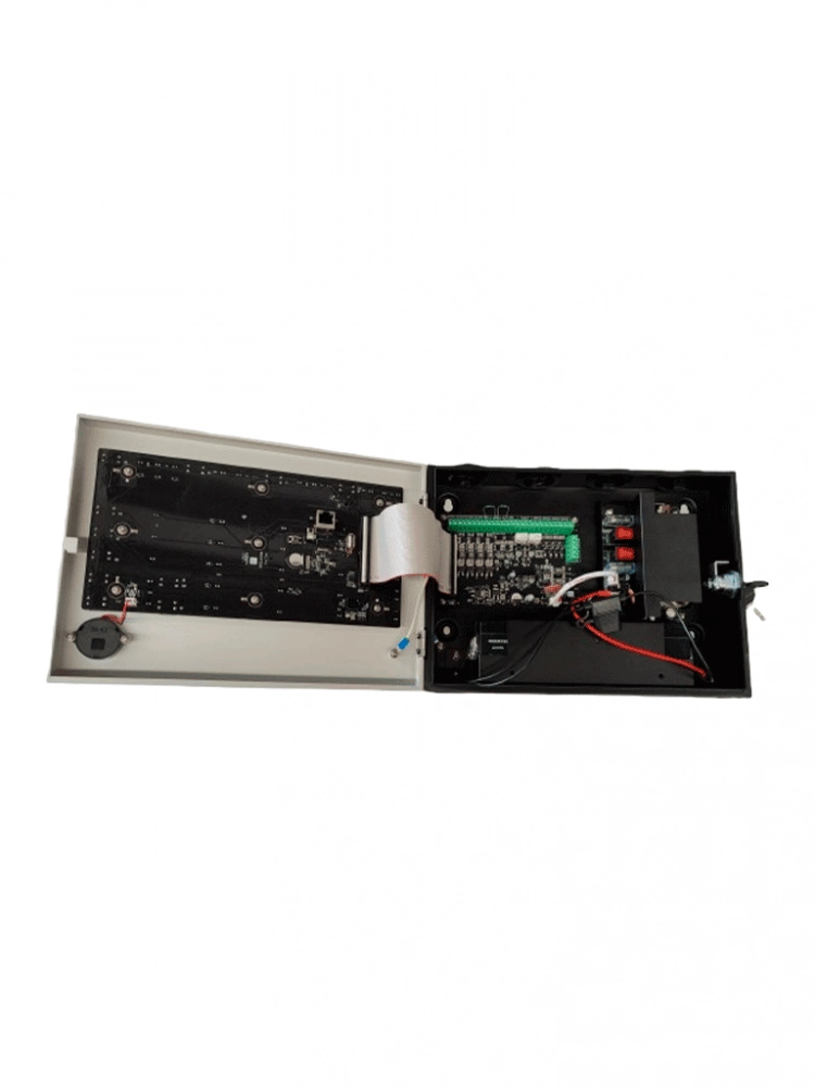Dahua wisualarm hy-c102-4 -panel de alarma contra incendios convencional de 4 zonas hasta 32 detectores por zona 4 contactos secos interfaz rs-485 ethernet cumple norma en54-2,en54-4 ip30alimentación 90 v ca a 270 v ca