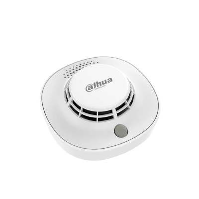 Dahua wisualarm dhi-hy-c133 - detector de humo fotoeléctrico convencional 4 hilos dc 9v-28v pulso húmedo 12- 24 vcd alarma visual y audible buzzer integrado