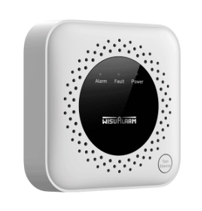 Dahua wisualarm dhi-hy-gb40a -detector de gas propano (c₃h₈) autónomo, sensor de gas catalítico, salida de relevador, salida de válvula, detección de temperatura ambiente, alarma de 70 db, led indicadores, certificación ce,