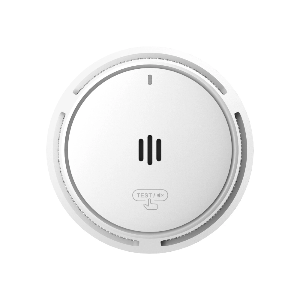 Dahua wisualarm dhi-hy-sa40a - detector de humo standalone (autonomo), sensor fotoeléctrico, sonido de alarma de 85db, batería sellada de hasta 10 años, alarma visual y audible, certificaciones tüv and ce,