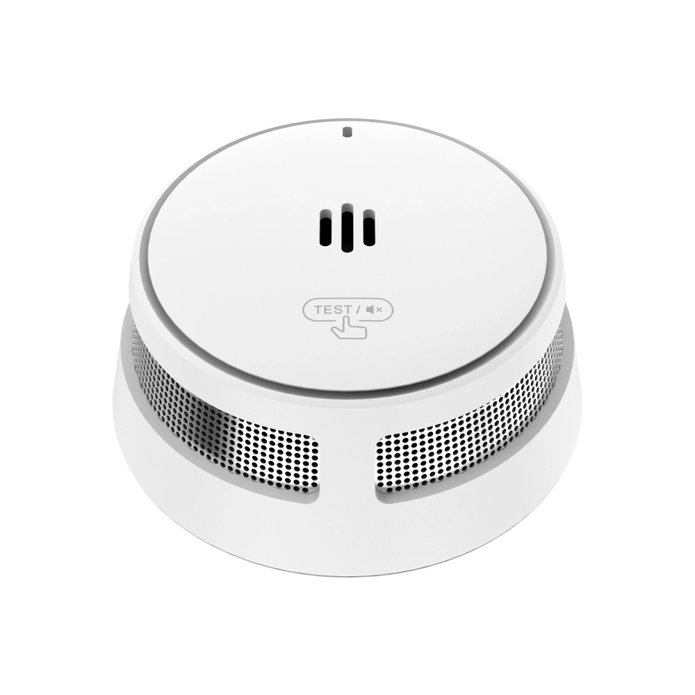 Dahua wisualarm dhi-hy-sa40a - detector de humo standalone (autonomo), sensor fotoeléctrico, sonido de alarma de 85db, batería sellada de hasta 10 años, alarma visual y audible, certificaciones tüv and ce,