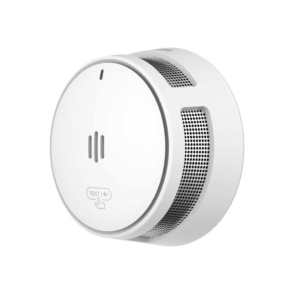 Dahua wisualarm dhi-hy-sa40a - detector de humo standalone (autonomo), sensor fotoeléctrico, sonido de alarma de 85db, batería sellada de hasta 10 años, alarma visual y audible, certificaciones tüv and ce,