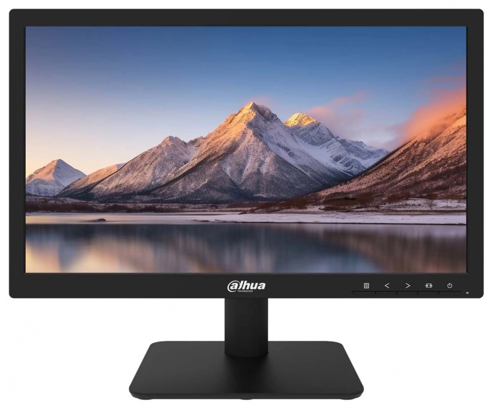 Dahua dhi-lm19-l200n - monitor led de 19 pulgadas ofrece calidad full hd y un rendimiento constante 247. con entrada hdmi y vga, tiempo de respuesta de 5ms y bajo consumo de energía, es ideal para videovigilancia profesional