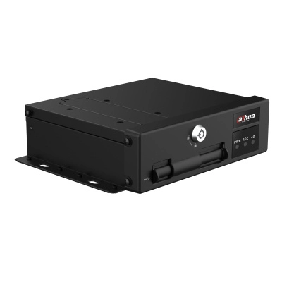 Dahua dhi-mxvr1004-gfi - dvr móvil 4 canales con inteligencia artificial 1080p, 4g, h.265, soporta 2 tarjetas sd, dsmadasbsd, comunicación 3g4g. no incluye wifi.