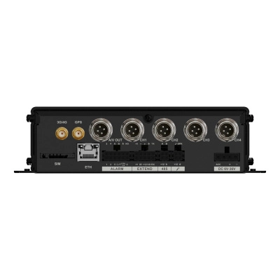 Dahua dhi-mxvr1004-gfi - dvr móvil 4 canales con inteligencia artificial 1080p, 4g, h.265, soporta 2 tarjetas sd, dsmadasbsd, comunicación 3g4g. no incluye wifi.