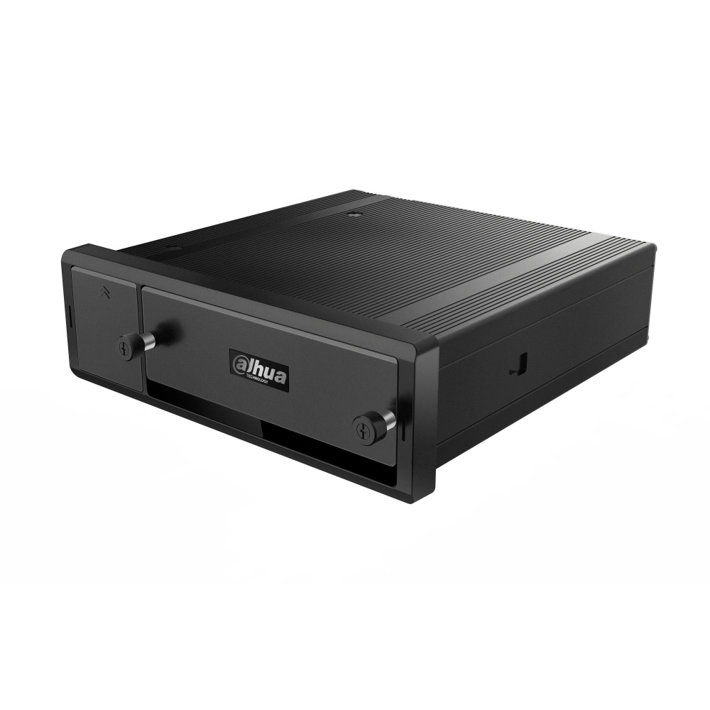 Dahua dhi-mxvr4104-gfwi - dvr móvil de 4 canales analógicos + 4 ip, resolución 1080p, comunicación ethernet, wi-fi y 3g4g, incorpora gps, principales analíticos dsm y adas, admite 1 hddssd (2.5