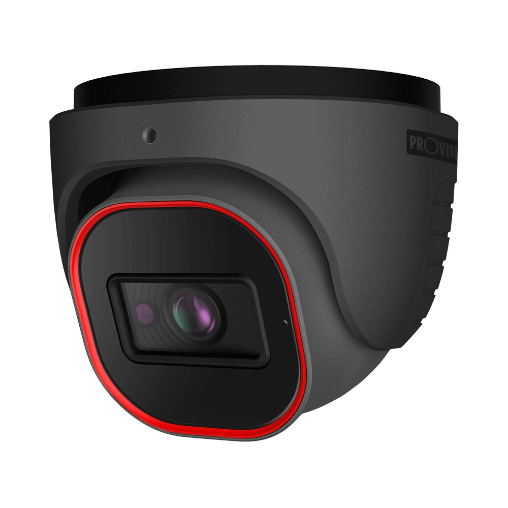 Camara-ip, domo-torreta-gris, 4mp, ir-20mts, lente-2.8mm, h.265, poe, ip67, sd-card 128gb, onvif, analiticos, serie eye-sight analiticos+ reconocimiento facial+dda inteligencia artificial