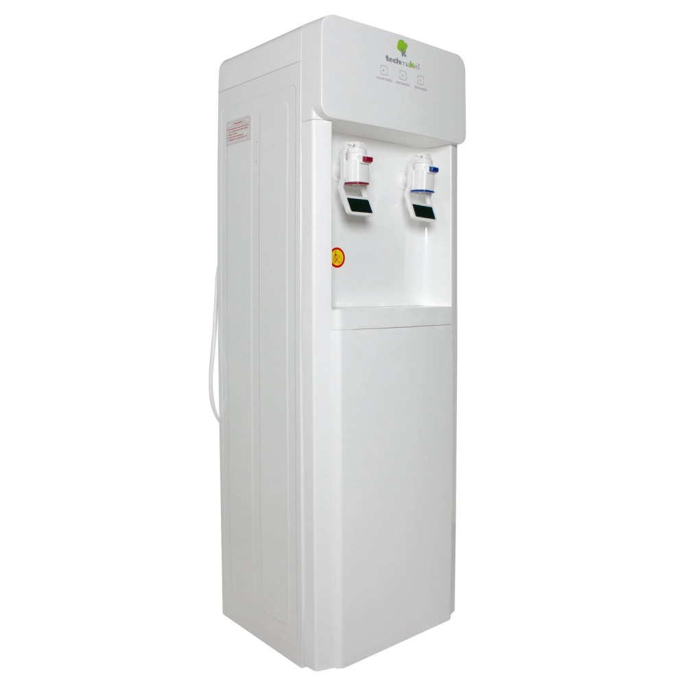 Techmakro dispensador de agua fria-caliente blanco