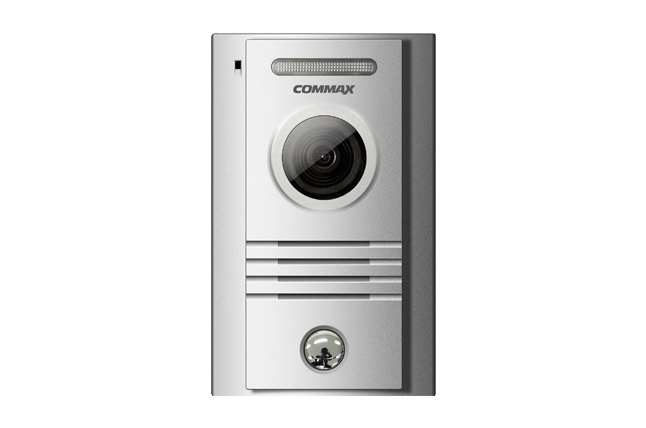 Commax drc40k - frente de calle para videoportero con cámara 960h y sensor de luz, volumen ajustable, soporta 2 monitores commax