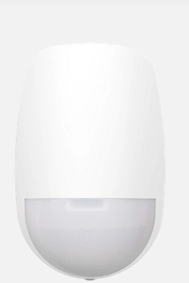 (ax pro) detector pir inalámbrico interior serie ax pro / inmunidad a mascotas / rango de detección de 15 mts / angulo de 85.9° de cobertura