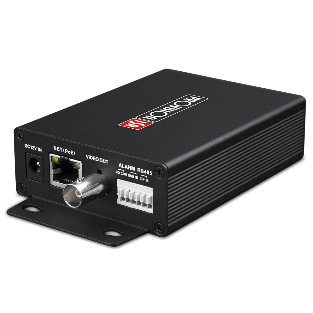 Video server, h.265 4mp ahd, poe, audio, alarm, sd, rs-485
