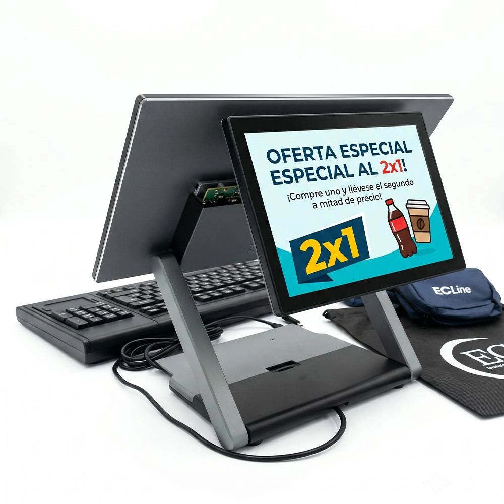 Display 10.1 pulgadas - monitor ec-line ec-nexxt-2nd para terminal ec-nexxt