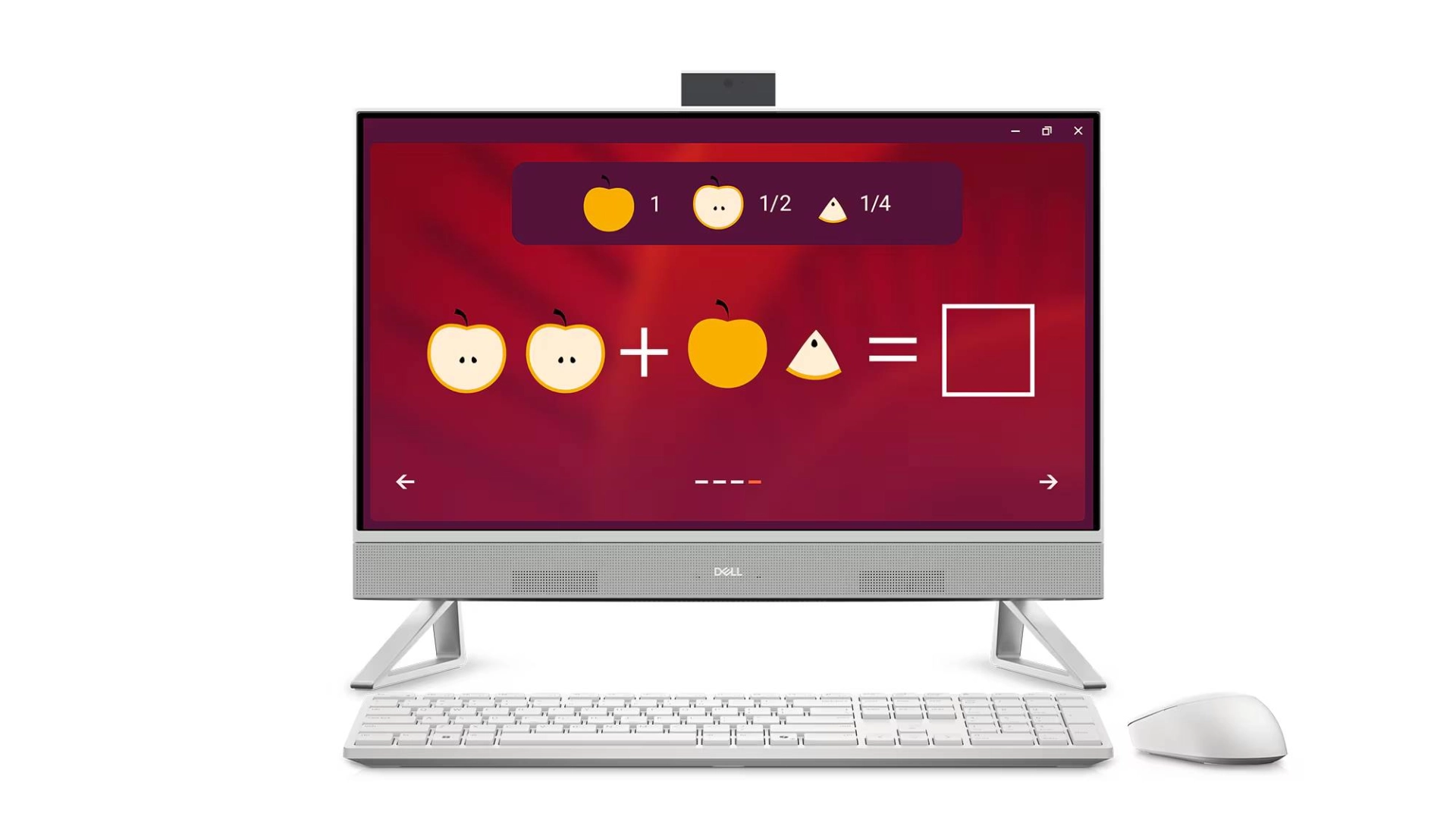 Aio dell 24(ec24250) - core i5-1334u (4.6 ghz, 10 cores), 16 gb, 512gb, w11 home, garantía1 year carry-in service sns-l, ec24250_i5rplu16512whst_1w y8ppm.
