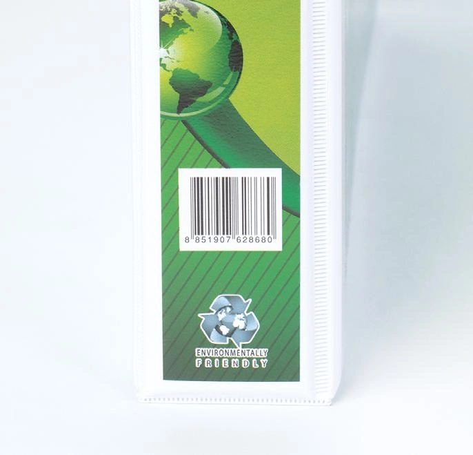 Techmakro carpeta 1 in para archivo de carton forrado de pvc, blanca ecosmart país de origen tailandia