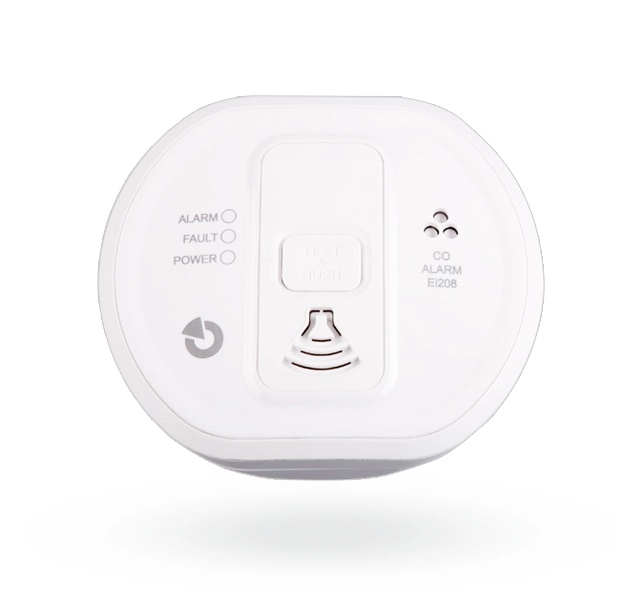 Detector autonomo de gas co, sirve para detectar gas co (monoxido de carbono) y para advertir a tiempo sobre sus efectos dañosos a la salud humana. el detector esta certificado para ser instalado en los interiores de edificios, auto caravanas y barcos.