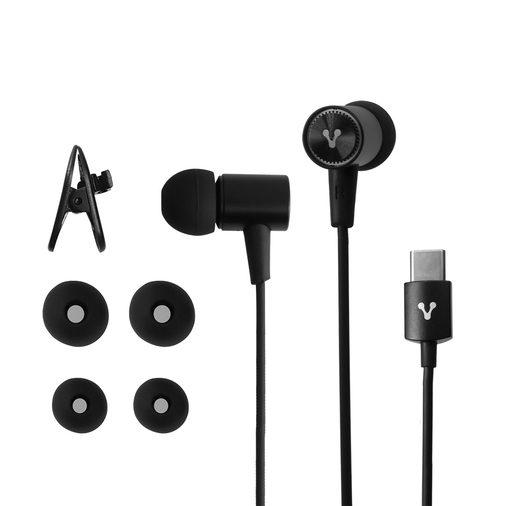 Audifonos vorago ep-305 microfono y control de volumen tipo c