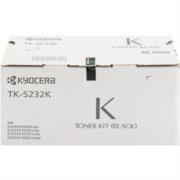 Tóner kyocera tk-5232k alta capacidad 2.6k páginas compatible p5021cdn/p5021cdw/m5521cdn/m5521cdw color negro