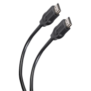 Cable hdmi steren conectores niquelados alta velocidad 90cm color negro