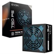 Fuente de poder evga supernova 750w p5 80 plus platinum atx 12v eco mode full modular 24 pin fan 135mm negro