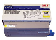 Toner okidata amarillo c711 11.5k pag