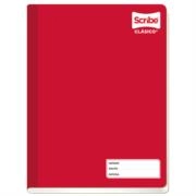 Cuaderno profesional cosido scribe clasico doble raya 100 hojas