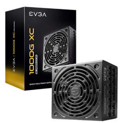 Fuente de poder evga supernova 1000w xc 80 plus gold atx 12v full modular 24 pin fan 135mm negro